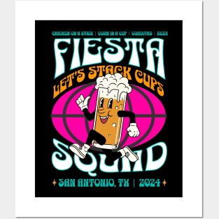 Fiesta Squad - San Antonio Posters and Art